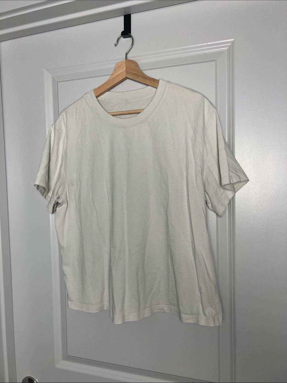 lululemon athletica Short Sleeve Crew Tee in Off-White